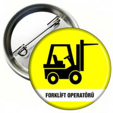 Forklift Operatörü Rozeti