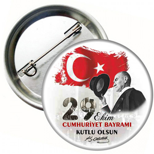 29 Ekim Metal Rozet