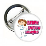 Bebek Dostu Hemşire Rozeti