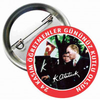 Öğretmenler Günü İğneli Rozet