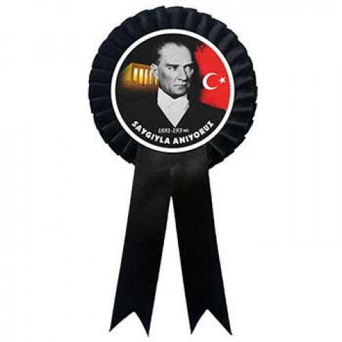 10 Kasım Siyah Kurdele Atatürk